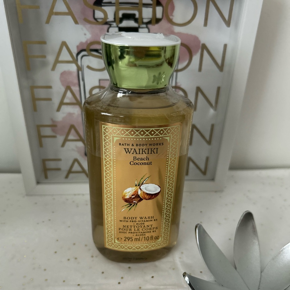 New Bath & Body Works Waikiki Beach Coconut Body Wash BBW🌴🥥